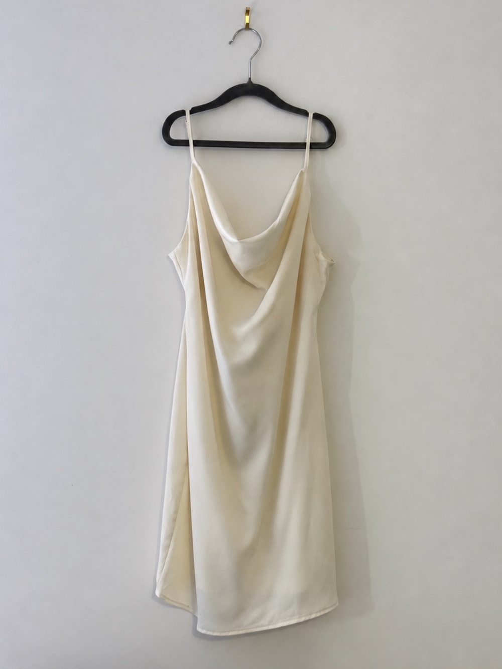 Urban Outfitters Cream Cowl Slip Dress M